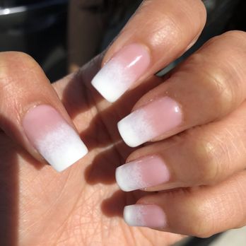 Pinks Nail Spa - They didn't blend them correctly. Looks like it was a sponge patchI was charge $75 for this mess. Won't come back that's for sure ! - Nail Salons Near Me - Los Angeles, California Pinks Nail Spa - They didn't blend them correctly. Looks like it was a sponge patchI was charge $75 for this mess. Won't come back that's for sure ! - Nail Salons Near Me - Los Angeles, California
