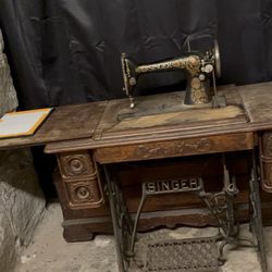Beneath the Streets - Old sewing machine
