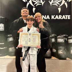 Acadiana Karate - A Black Belt Is a WHite BElt that never gave up!