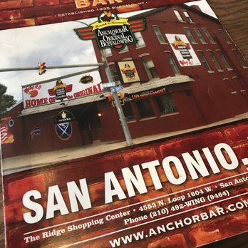 Anchor Bar - Chicken Wings Near Me - San Antonio, Texas Anchor Bar - Chicken Wings Near Me - San Antonio, Texas