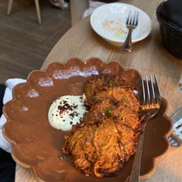 Sweet Potato Latkes