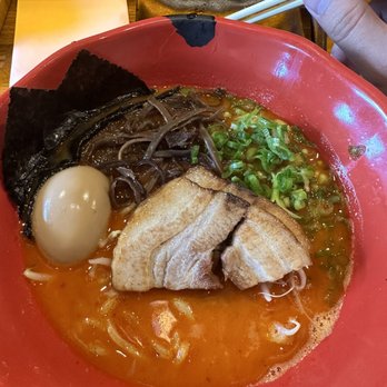 JINYA Ramen Bar - Fishers - Premium Tonkotsu Red* - Ramen Near Me - Fishers, Indiana