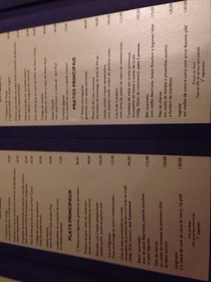 Menu photo 3 L'etoile Rio de Janeiro, RJ Menu photo 3 L'etoile Rio de Janeiro, RJ