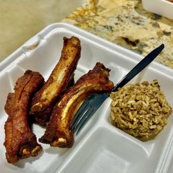 In Laws - Fried Ribs and Rice Dressing