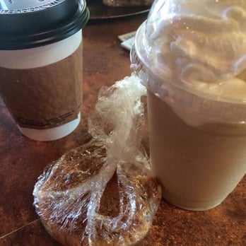 Cantabria - Hot coffee for hubs, white choco mocha for me & a pb cookie to share! Perfect way to end a busy day. - Coffee & Tea Near Me - Bemidji, Minnesota