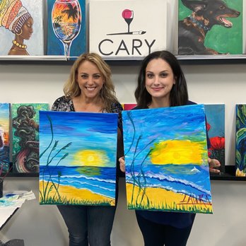 Wine & Design Cary - Final results! - Paint & Sip Near Me - Cary, North Carolina Wine & Design Cary - Final results! - Paint & Sip Near Me - Cary, North Carolina