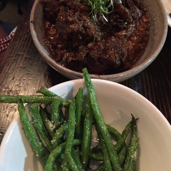 FINKA Table & Tap - Truffle green beans and oxtail and mushroom risotto, excellent! - Asian Fusion Near Me - Miami, Florida FINKA Table & Tap - Truffle green beans and oxtail and mushroom risotto, excellent! - Asian Fusion Near Me - Miami, Florida