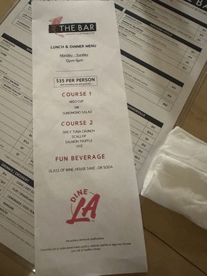 Menu photo 4 The Bar - Hand Rolls by Seabutter Los Angeles, CA