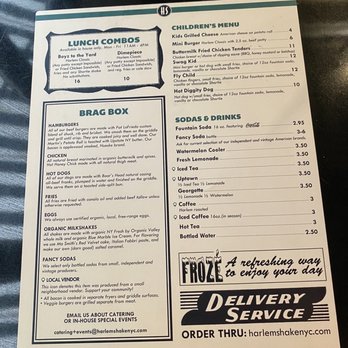 Harlem Shake - Harlem Shake menu - American Near Me - New York, New York Harlem Shake - Harlem Shake menu - American Near Me - New York, New York