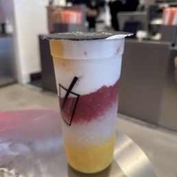 Strawberry mango sago Strawberry mango sago