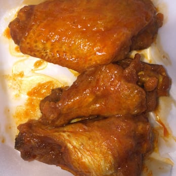 Wings Pizza N Things - Buffalo (Mild) Wings were Good - Chicken Wings Near Me - Houston, Texas