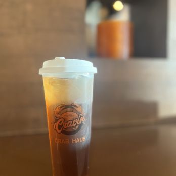 Craving Crab Haus - To go cup of my raspberry tea - Cajun/Creole Near Me - Riverside, California Craving Crab Haus - To go cup of my raspberry tea - Cajun/Creole Near Me - Riverside, California