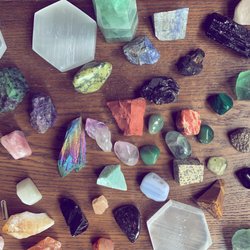 Reiki by K - Some crystals I use during reiki sessions!