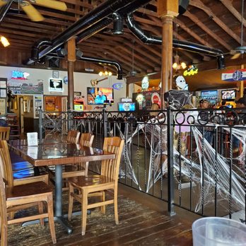 Center Street Tavern - Interior done up for Halloween. - Burgers Near Me - Acworth, Georgia