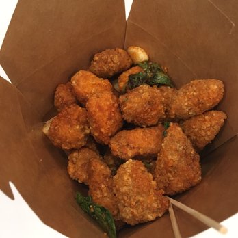 i-Tea - Basil popcorn chicken (little spicy but not too hot) - Ramen Near Me - Sacramento, California i-Tea - Basil popcorn chicken (little spicy but not too hot) - Ramen Near Me - Sacramento, California