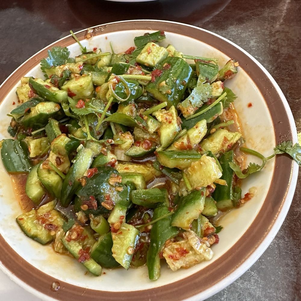 Mom's Kitchen - 204. Spicy Cucumber Salad - Taiwanese Near Me - Salt Lake City, Utah