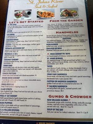 Menu photo 6 St Johns River Steak & Seafood Sanford, FL Menu photo 6 St Johns River Steak & Seafood Sanford, FL