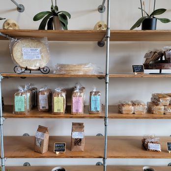Organicos Bakery - a shelf of organic goods - Bakeries Near Me - Phoenix, Oregon Organicos Bakery - a shelf of organic goods - Bakeries Near Me - Phoenix, Oregon