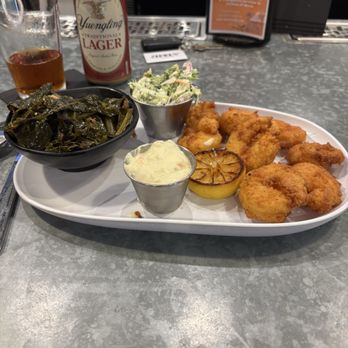 The 5 Spot - Fried shrimp platter - American Near Me - Savannah, Georgia The 5 Spot - Fried shrimp platter - American Near Me - Savannah, Georgia