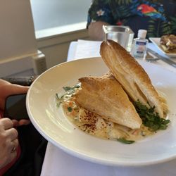 Bistro 501 - Chicken pot pie with fabulous puffed pastry!!