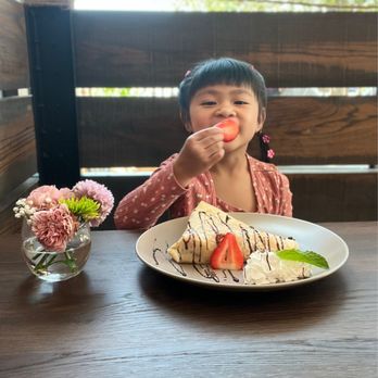 Brown Butter - Strawberry Banana Nutella Crepe - Desserts Near Me - Danville, California