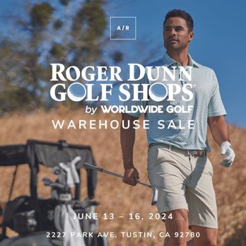 Alternative Retail - Roger Dunn Golf Shops by Worldwide Golf is partnering with Alternative Retail to host a Warehouse Sale in Tustin, CA. - Women's Clothing Near Me - Tustin, California