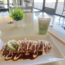 Chicken Chorizo Crepe