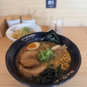 Super Kyuramen - Tokyo Tonkotsu Shoyu Ramen (Black Garlic) $17.99 - Izakaya Near Me - Herndon, Virginia