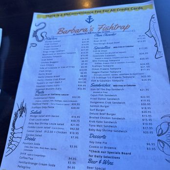 Barbara's Fishtrap - Menu - Seafood Near Me - Half Moon Bay, California Barbara's Fishtrap - Menu - Seafood Near Me - Half Moon Bay, California