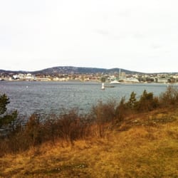 Hovedøya - Blick auf Oslo