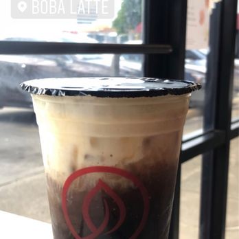 Boba Latte - Sea Salt Black Tea - Coffee & Tea Near Me - Richardson, Texas Boba Latte - Sea Salt Black Tea - Coffee & Tea Near Me - Richardson, Texas