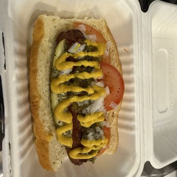 Bread & Water Company - Chicago Dog - as it came out - Bakeries Near Me - Alexandria, Virginia