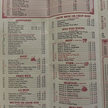 Wing Hing Chinese Restaurant - Menu 2024 - Chinese Near Me - Middletown, New York