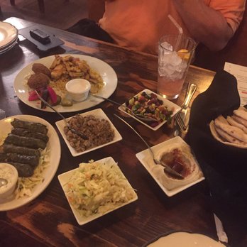 Mazah Mediterranean Eatery - Dinner platter with chicken and vegetarian grape leaves - Mediterranean Near Me - Columbus, Ohio Mazah Mediterranean Eatery - Dinner platter with chicken and vegetarian grape leaves - Mediterranean Near Me - Columbus, Ohio