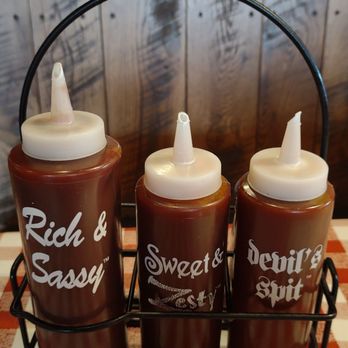 Famous Dave's Bar-B-Que - Selection of barbecue sauces - Barbeque Near Me - Westland, Michigan Famous Dave's Bar-B-Que - Selection of barbecue sauces - Barbeque Near Me - Westland, Michigan