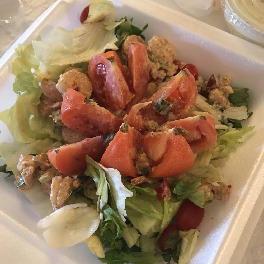 Broma's Deli - Brookhaven - Some shrimp specialty salad, also would not recommend. Unless you like a pound of tomato to go with it - Delis Near Me - Brookhaven, Mississippi Broma's Deli - Brookhaven - Some shrimp specialty salad, also would not recommend. Unless you like a pound of tomato to go with it - Delis Near Me - Brookhaven, Mississippi