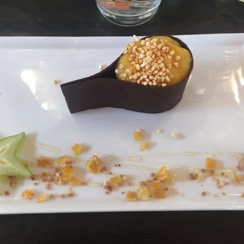 Le Vivier - Mousseux khalam... agrumes et mangue. Vraiment super - Seafood Near Me - Erquy, 22