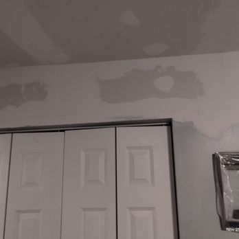 J&M Home Improvement - This is how he left my wall - Carpenters Near Me J&M Home Improvement - This is how he left my wall - Carpenters Near Me