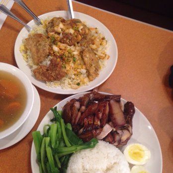 All Happy Family Restaurant - Fried pork rice, BBQ lunch special - Chinese Near Me - Edmonton, Alberta