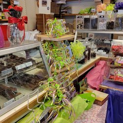 Brockel's Chocolates - One of the chocolate counters at Brockel's in Billings, MT