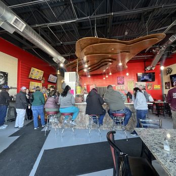 Las Tortas - Inside of restaurant (more seating to the right, not pictured) and ordering counter on the left along the wall. - Mexican Near Me - Glendale, Colorado Las Tortas - Inside of restaurant (more seating to the right, not pictured) and ordering counter on the left along the wall. - Mexican Near Me - Glendale, Colorado