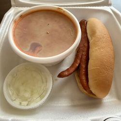Pre assembled Chili Hot Dog