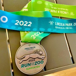 United Run for the Zoo - 2002 Medal