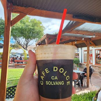 Cafe Dolce - Iced mocha latte - Coffee & Tea Near Me - Solvang, California Cafe Dolce - Iced mocha latte - Coffee & Tea Near Me - Solvang, California