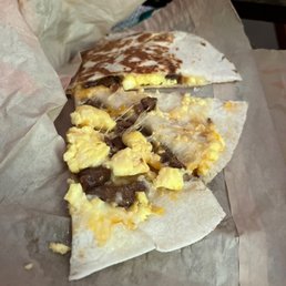 Breakfast Quesadilla Steak Breakfast Quesadilla Steak