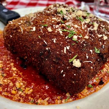 Lanza's Restaurant - Mozzarella "stick", made from scratch - Italian Near Me - Kings Beach, California