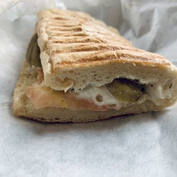 Le Diplomate Cafe - Hot Eggplant Sandwich - Bakeries Near Me - Irvine, California
