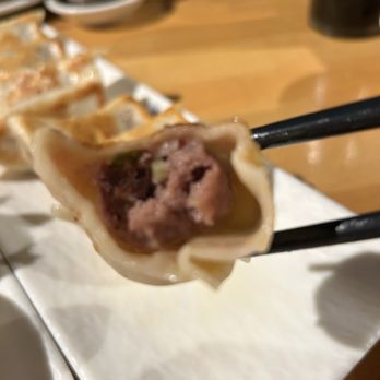 Super Dumpling - Pan fried beef dumplings Pan Pan-Fried Beef dumplings - Chinese Near Me - Culver City, California
