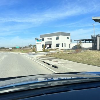 Carefree Covered RV Storage - The RV storage ourside view from Parker road. - Self Storage Near Me - Wylie, Texas