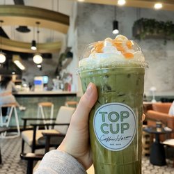 Top Cup Coffee House - Matcha Latte